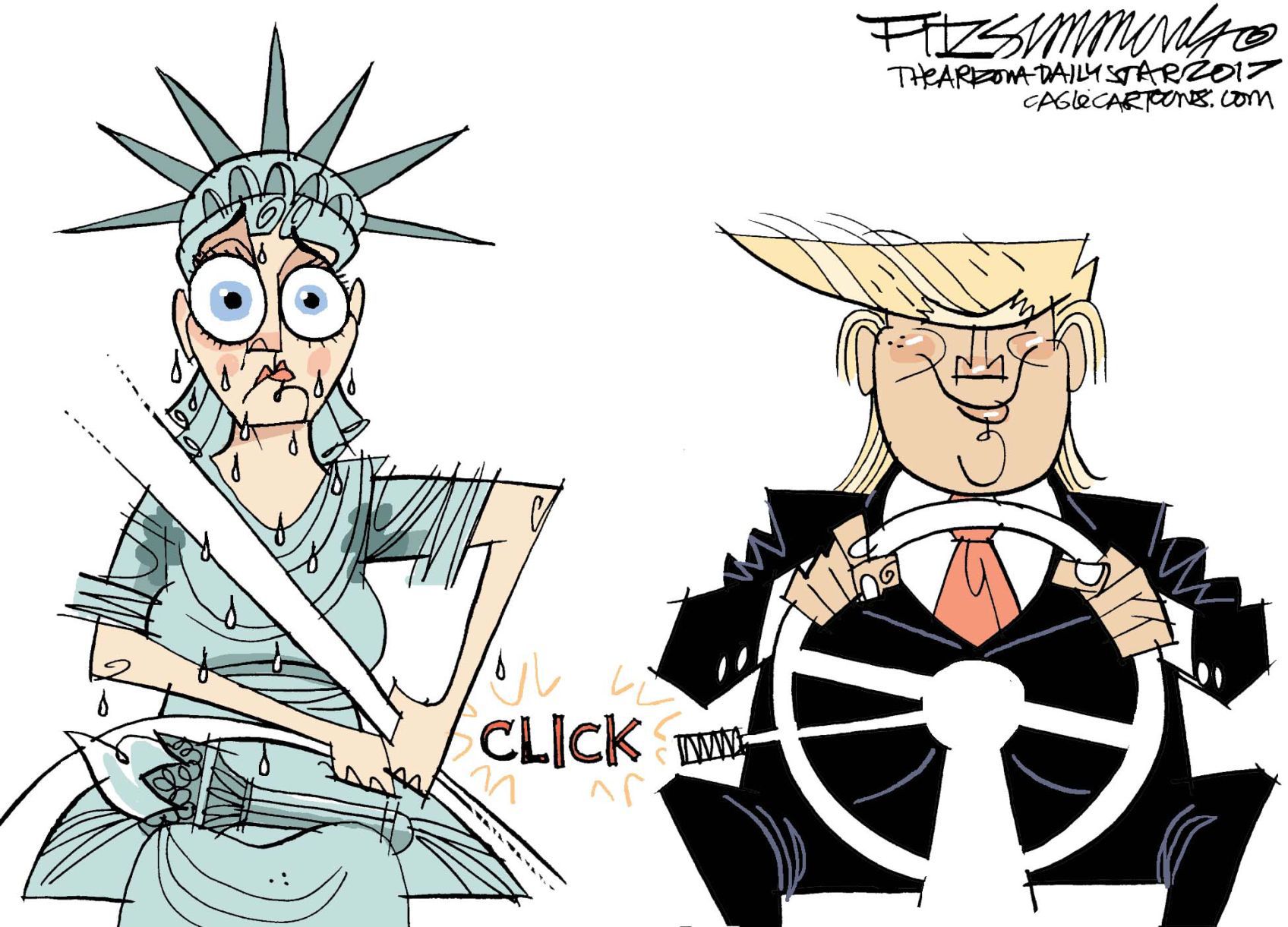 Daily Fitz Cartoon: Day One